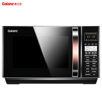 格兰仕微波炉25L微蒸烤一体机家用平板光波炉烤箱900瓦W商用 黑色