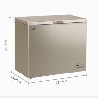 澳柯玛(AUCMA)100升 冷藏冷冻转换冷柜 迷你变温家用母乳小冰箱 小冰柜 [品质力推]182升风冷免除霜