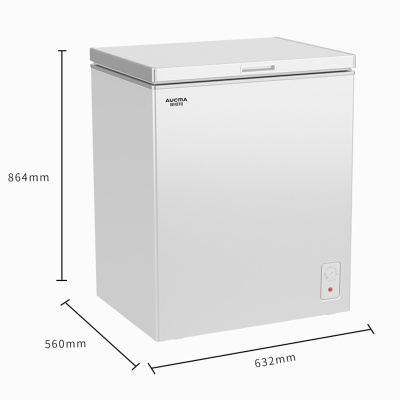 澳柯玛(AUCMA)150升家用冷柜 小冰箱 冷藏冷冻转换冰柜 全冷藏或全冷冻 [家用好选择]150升变温冷柜