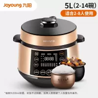 九阳电压力锅家用6L升双胆全自动智能高压锅1饭煲2官方3正品4-8人 胭脂红