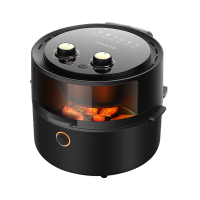 九阳空气炸锅家用5.5L大容量多功能无油可视电炸锅家用智能定时温控薯条炸鸡干炸锅