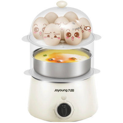 九阳 家用双层煮蛋多功能自动断电小型定时鸡蛋蒸蛋器早餐机