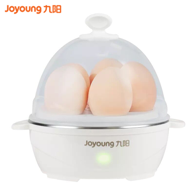 Joyoung/九阳 煮蛋器自动蒸蛋多功能宿舍家用早餐鸡蛋羹机 白色/1-5枚