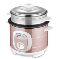 荣事达电饭锅多功能机械式3L电饭煲家用2-3人4小型电饭煲特价蒸饭 金色
