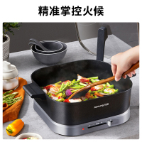 九阳(Joyoung)京品家电6L大容量 1600W大火力 电火锅 电炒锅 电热锅 火锅锅 多功能锅 不粘电煮锅 HG6