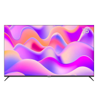 Konka/康佳彩电75英寸电视机4K网络智能投屏液晶智慧全面屏75G5U 黑色 官方标配