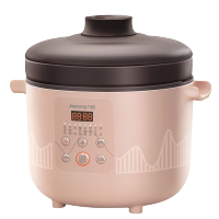 九阳电炖锅家用煲汤锅电炖锅燕窝煲汤智能多功能菜单电炖锅DG30Z-GD501 粉色