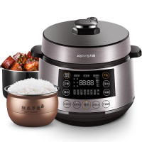 九阳电压力锅家用智能5L高压锅3-4正品5-6人 香槟金色