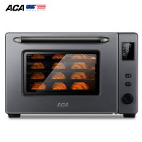 北美电器(ACA)电烤箱多层同烤商用台式多功能烘焙数码显示屏电 75L丨3面隔热棉丨8D背部循环热风