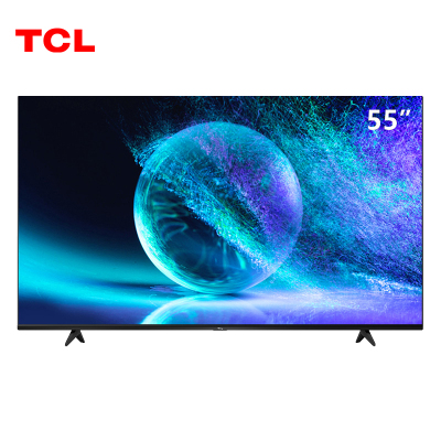 TCL 55V2-Pro高性能电视 55英寸高清智能网络平板液晶电视机 黑色 官方标配