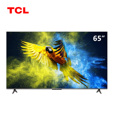 TCL 65V6E 液晶电视机65英寸语音智能网络4K高清 枪色 官方标配