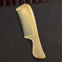 [专营好货]天然牛角梳子檀木檀香木梳牦牛角梳网红款脱发长发专用女防 减少静电