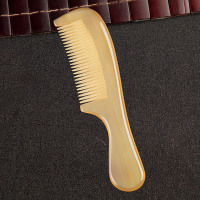 [专营好货]天然牛角梳子檀木檀香木梳牦牛角梳网红款脱发长发专用女防 减少静电