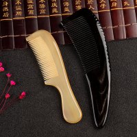 [专营好货]天然白水牛角梳子檀木檀香木梳牦牛角网红款长发专用女静电防 精选特买