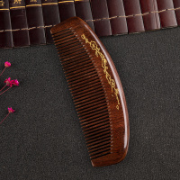 [专营好货]天然白水牛角梳子檀木檀香木梳牦牛角网红款长发专用女静电防 精选特买