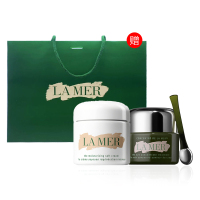 La Mer/海蓝之谜 soft 精华乳霜60ml +浓缩修护眼部精华霜 绿眼霜15ml 面部护肤套装【面部护肤组合】