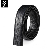 皮带男真皮不带头自动扣无头腰带头层牛皮无扣单带身裤带宽3.5cm