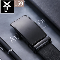 皮带男真皮黑色自动扣青年男士腰带软头层牛皮年轻人西装裤带正装宽3.5