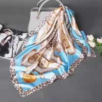 雪千羽 杭州丝绸丝巾女百搭春秋冬季洋气时尚妈妈款薄韩版大方巾围巾披肩