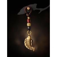 雪千羽 铜锦鲤鱼汽车钥匙扣挂件男女生古风高档毕业送老师全班同学 『锦鲤』