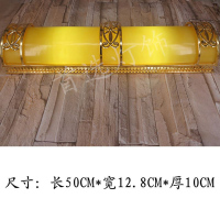 高档时尚入户前灯阳台灯过道灯镜前灯客厅走廊壁灯大前壁灯 浅黄色 B款16瓦三色变光