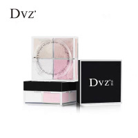 DVZ朵色轻盈无痕四宫格修颜蜜粉散粉定妆粉饼持久控油新款