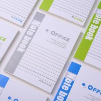 简约学生笔记本本子文具办公A5记事本加厚手帐本软抄日记本子批发 3本(送2支中性笔) 每本30张60页(