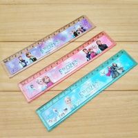 20支装卡通小学生尺子 15cm波浪直尺 儿童可爱测量尺格尺礼品奖品 15cm尺子5支 米奇米妮