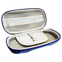 小学生笔袋硬壳防水铅笔盒男生女孩卡通动漫三层大容量儿童文具盒 奥特曼黑色布面