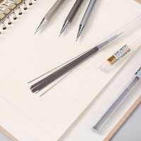 文具22601HB/2B自动铅笔活动笔芯活动铅树脂铅芯0.7mm/0.5mm学生书写考试自动铅笔 4盒HB/0.5mm