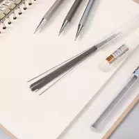 文具22601HB/2B自动铅笔活动笔芯活动铅树脂铅芯0.7mm/0.5mm学生书写考试自动铅笔 4盒HB/0.7m