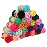 [丹尼黛儿]纯色棉麻围巾女秋冬韩版沙滩巾空调披肩防晒丝巾女士