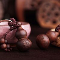 .辟邪.十二生肖守护黑檀桃木葫芦钥匙扣挂件小 [八卦]辟邪