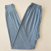 男士秋裤棉质面料高腰弹力衬裤加肥加大中老年青年秋裤单件春秋