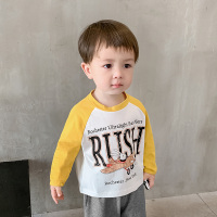 婴儿长袖T恤秋装春秋儿童装宝宝男童打底衫韩版上衣1岁小童潮Z022