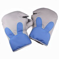 电动车冬季保暖把套防水加厚自行车手套护手防寒防水棉电瓶车手套