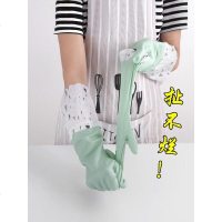 加绒洗碗手套女防水耐用型加厚胶皮橡胶乳胶厨房家用洗衣家务神器