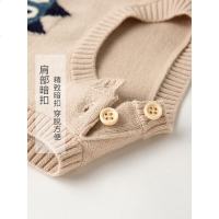 宝宝马甲春秋男婴儿马夹针织秋冬女童背心秋装衣服外套潮儿童坎肩