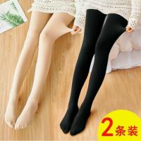 春秋款天鹅绒丝袜超薄中厚加厚连袜踩脚打底裤女防勾丝显瘦美腿袜