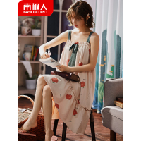纯棉吊带睡裙女夏天性感长款少女士睡衣裙夏季薄款甜美可爱