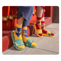 国潮新款情侣外穿夏季室内家用ins可爱女防滑厚底软底男洗澡