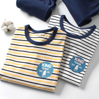 男童秋衣秋裤套装纯棉薄款中大童男孩棉毛衫女童宝宝保暖儿童内衣