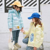 反季男女童韩版中长儿童羽绒服外套亮皮中大童加厚宝宝儿童羽绒服