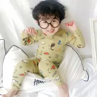 男童内衣套装中小童纯棉男孩秋衣秋裤儿童棉毛衫秋冬宝宝保暖加厚