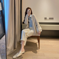 柳絮自制 气质&实用的澳毛口袋毛衣外套女开衫2020新款秋季针织衫