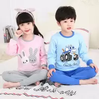 新款儿童纯棉内衣套装男女童秋衣秋裤宝宝保暖内衣打底棉毛衫秋冬