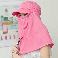 帽子女夏天防晒遮脸电动摩托车户外百搭出游太阳帽骑车遮阳帽