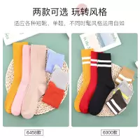 袜子女中筒袜ins潮春秋薄款堆堆袜韩国日系棉袜秋冬长筒袜