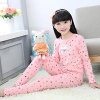 女童保暖内衣套装加绒加厚宝宝冬季女孩睡衣大童儿童秋衣秋裤小孩