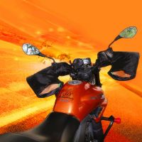 125男士跨骑三轮车摩托车护手车把手套冬季防水防风防寒保暖加厚